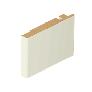 Наличник плоский компланарный Эмаль ПП 10х83х2150 слоновая кость
